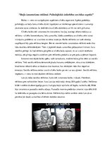 Eseja 'Baiļu izmantošana reklāmā. Psiholoģiskā iedarbība un ētikas aspekti', 1.