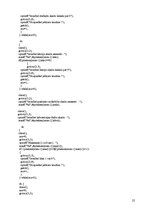 Prakses atskaite 'Studiju darbs programmēšanas valodā C', 25.