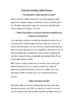 Konspekts 'Cik svarīga ir klausīšanās', 7.