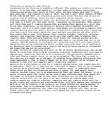 Eseja 'Creativity', 1.