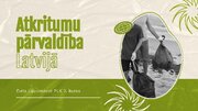 Prezentācija 'Atkritumu pārvaldība Latvijā', 1.