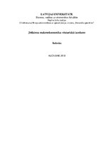 Referāts 'Jēdziena "makroekonomika" vēsturiskā izcelsme', 1.