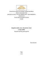 Konspekts 'Integrētā mācību satura plāns 1.klasei', 1.