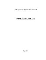 Prakses atskaite 'Prakse grāmatvedībā budžeta iestādē', 1.