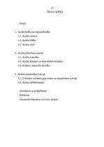 Referāts 'Kredītiestāžu audita pamati', 2.
