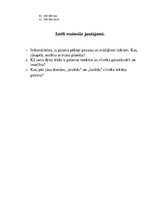 Konspekts 'Gaisma', 2.