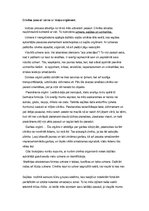 Eseja 'Cilvēks pasauli izzina ar maņu orgāniem', 1.