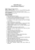 Konspekts 'Rūdolfs Blaumanis "Skroderdienas Silmačos"', 1.