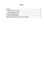 Konspekts 'E.Kaneti, F.Nīčes, A.Kamī filosofijas fragmentu analīze', 1.