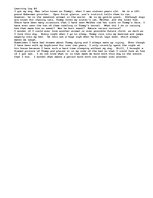 Eseja 'Self Exploration 3: My Dog Max/Timmy', 1.