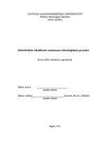 Referāts 'Sabiedriskās ēdināšanas uzņēmuma tehnoloģiskais projekts', 1.