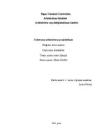 Konspekts 'Kāpu zonu arhitektūra Ūdens sporta centrs Spānijā', 1.