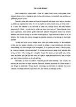 Eseja 'Vai dzīve ir ciešanas', 1.