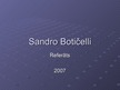 Prezentācija 'Sandro Botičelli daiļrade', 1.