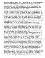 Eseja 'Yellow Journalism and the Hearst Newspaper', 1.