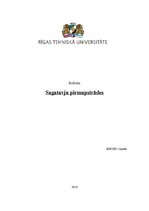 Konspekts 'Sagatavju pirmapstrāde', 1.