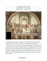 Eseja 'Renesanses gleznas "Atēnu skola" analīze', 1.