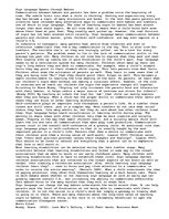 Eseja 'Sign Language Speaks through Babies', 1.