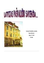 Referāts 'Latvijas Pašvaldību savienība', 1.