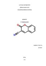 Paraugs 'Kumarīna atvasinājums 3-cianokumarīns', 1.