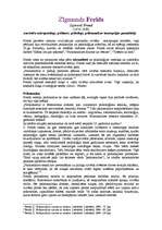 Eseja 'Zigmunds Freids', 1.