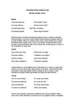 Konspekts 'Bērnība, jaunība, vecums', 1.