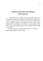 Biznesa plāns 'Projekta vadība', 8.