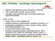 Prezentācija 'SIA "X" stratēģiskā vadīšana un tās pilnveidošana', 4.