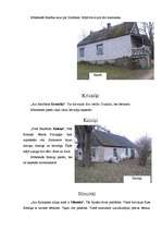 Referāts 'Pētera Upenieka grāmatā "Balandnieki" minētās mājas pirms 100 gadiem un šodien', 17.