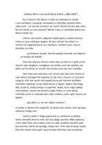 Eseja 'Likteņa tēma Jāņa Jaunsudrabiņa stāstā "Vēja ziedi"', 1.