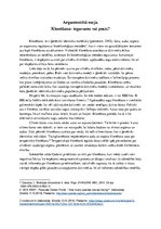 Eseja 'Klonēšana - ieguvums vai posts?', 1.