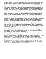 Eseja 'Our Crazy World ', 1.