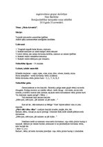 Konspekts 'Rotaļnodarbības konspekts runas attīstībā', 1.