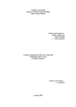 Referāts 'Latvijas Republikas Ministru kabinets', 1.