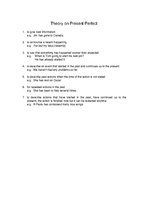 Konspekts 'Past Tenses, Present Tenses and Future Tenses', 8.