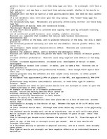 Eseja 'Muscle Growth', 3.