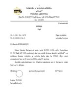 Paraugs 'Pārvaldes dokumentu piemēri', 8.