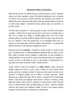 Eseja 'Renesanses būtība un humānisms', 1.