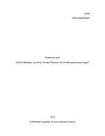 Referāts 'Merķelis "Latvieši"', 1.