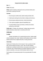 Konspekts 'Konspekts latviešu valodas stundai', 1.