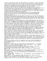 Eseja 'New African Immigrants, Caribbean and Africa, Difficulties of Assimilation', 3.