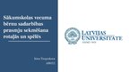Diplomdarbs 'Sākumskolas vecuma bērnu sadarbības prasmju sekmēšana rotaļās un spēlēs', 85.