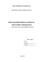 Referāts 'Darba aizsardzība reģistratora darbā', 1.