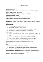 Diplomdarbs 'Interaktīvās spēles angļu valodas motivācijas veicināšanā', 4.