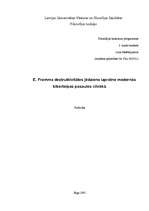 Referāts 'E.Fromma destruktivitātes jēdziena izpratne modernās kibertelpas cilvēkā', 1.