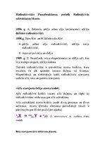 Konspekts 'Radioaktivitāte, pussabrukšanas periods', 1.