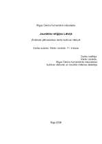 Referāts 'Jaunākās reliģijas Latvijā', 1.