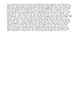 Eseja 'Time to Kill', 1.