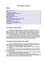 Referāts 'Vārda būtība un nozīme', 1.