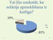 Prezentācija 'Statistika. Aptauja par solārija apmeklēšanu', 7.
